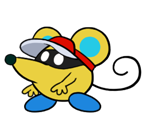 Mouser Shopkeep (Paper Mario-Style)