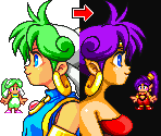 Shantae (Monster World 4-Style)