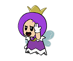 Purple Sprixie Princess (Paper Mario-Style)