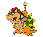 Bowser (Paper Mario 64) (Paper Mario-Style, 1 / 2)
