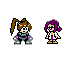 Quake Woman and Dr. Lalinde (NES-Style)