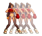 Female Fighter (Boxing Glove)