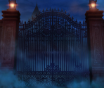 Scarlet Devil Mansion Gates (Night)