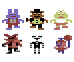Minigames Characters (C64-Style)