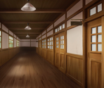 Hakurei School Hallway