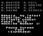Pause Screen Font (MM4, MM5, MM6, Expanded)