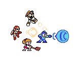 Mega Man Series Weapons (NES-Style)