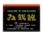 Double Dragon (Manual)
