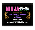 Ninja Gaiden ii: The Dark Sword of Chaos (Manual)