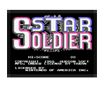 Star Soldier (Manual)