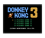 Donkey Kong 3 (Manual)