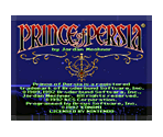 Prince of Persia (Manual)