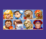Character Select (X - Grand Master Challenge/Super Turbo)