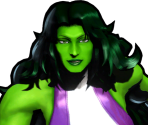 She-Hulk's Victory Portraits