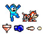 Mega Man, Rush, SFX & Items