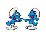 Large Smurf Icons