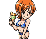 #0681 - Ice Cream-Loving Nami - Lemon Ice Cream