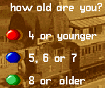 Age Select Screen