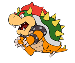 Bowser (Paper Mario-Style, 1 / 2)