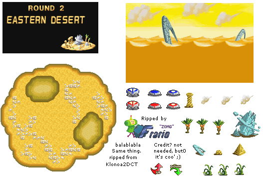 Klonoa 2: Dream Champ Tournament - Eastern Map Desert