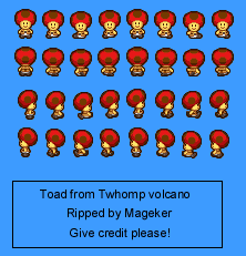 Mario & Luigi: Partners in Time - Volcano Toad