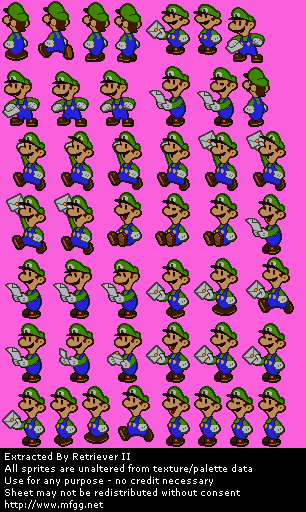 Paper Mario - Luigi