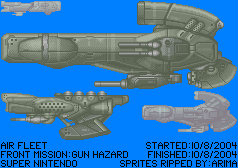 Front Mission: Gun Hazard (JPN) - Air Fleet