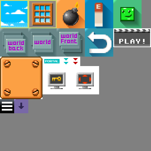 PlataGO! Super Platform Game Maker - User Interface