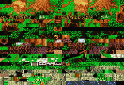 Final Fantasy 5 Advance - Forest / Meteor Site