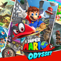 Super Mario Odyssey - HOME Menu Icon