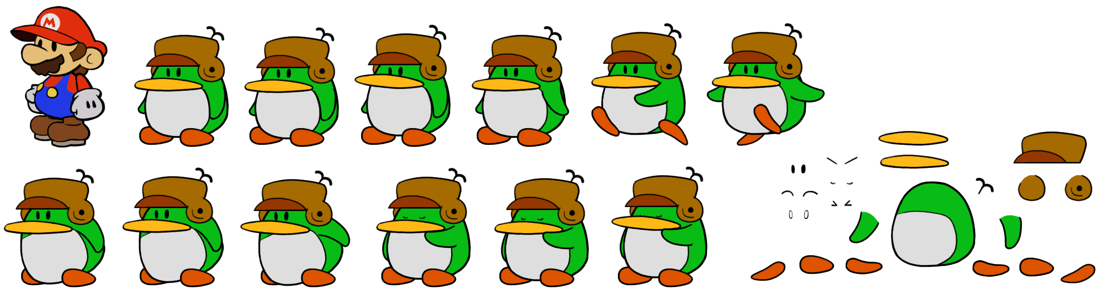 Penguin Patrol (Paper Mario-Style)