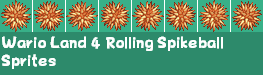 Wario Land 4 - Rolling Spikeball