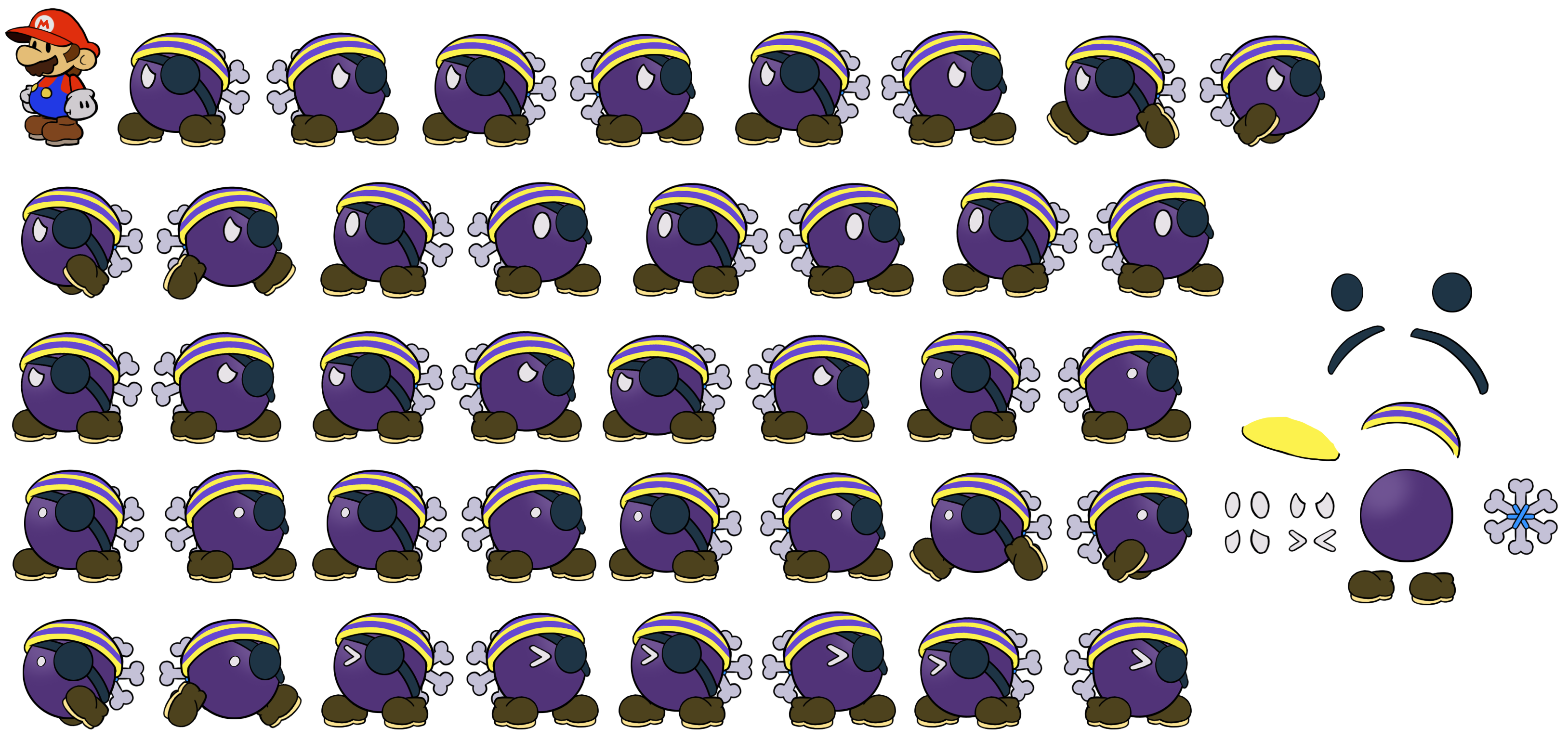 Paper Mario Customs - Pa-Patch (Paper Mario-Style)