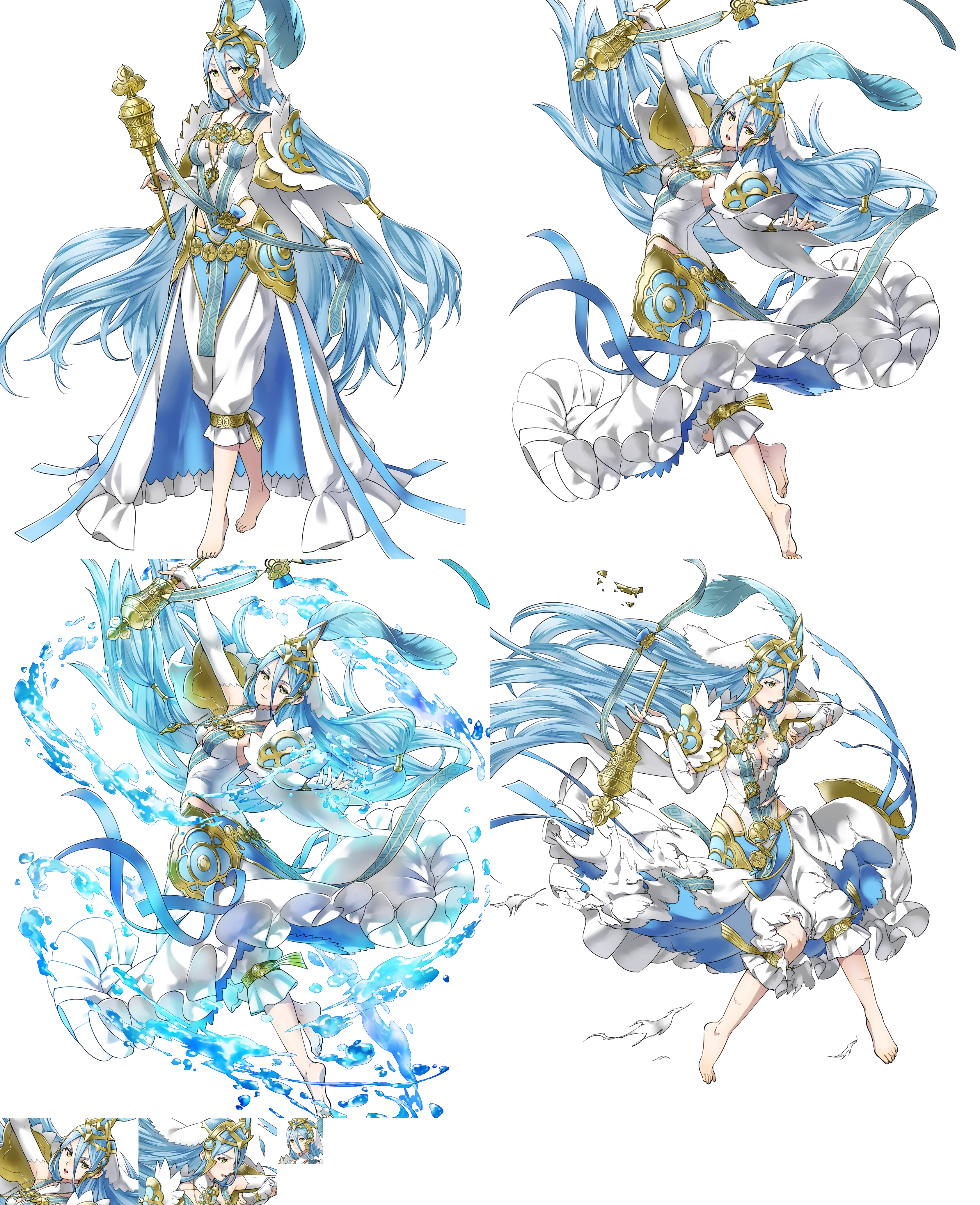 Fire Emblem: Heroes - Azura (Vallite Songstress)