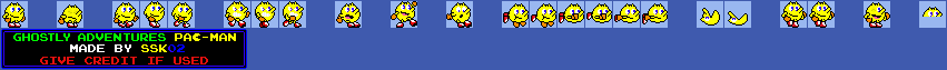 Pac-Man (Ghostly Adventures, Super Mario Maker-Style)
