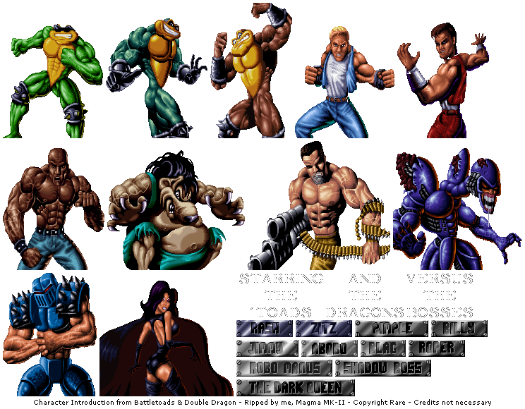 Battletoads & Double Dragon: The Ultimate Team - Character Introduction