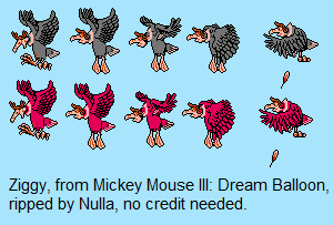 Mickey Mouse 3: Balloon Dreams (JPN) - Ziggy