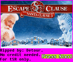 The Santa Clause 3: The Escape Clause - Title Screen