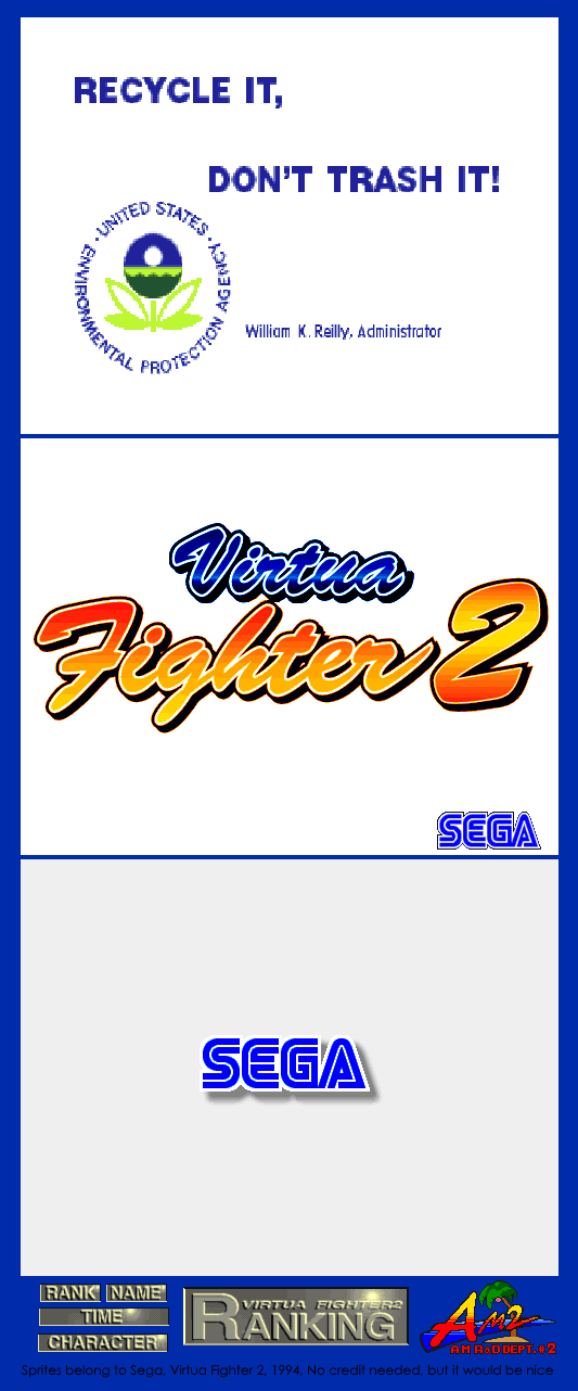 Virtua Fighter 2 - Attract Mode