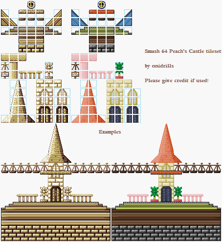 Super Smash Bros. Customs - Peach's Castle