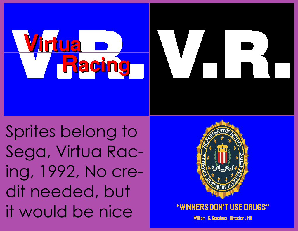 Virtua Racing - Attract Mode