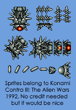 Contra 3: The Alien Wars - Tri-Transforming Mecha Wall Walker
