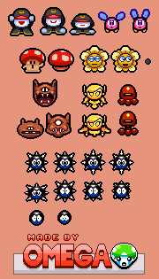 Kirby Customs - Enemies (The Binding of Isaac-Style)