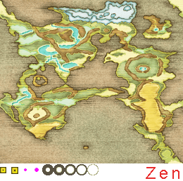 Final Fantasy 2 - Overworld Map