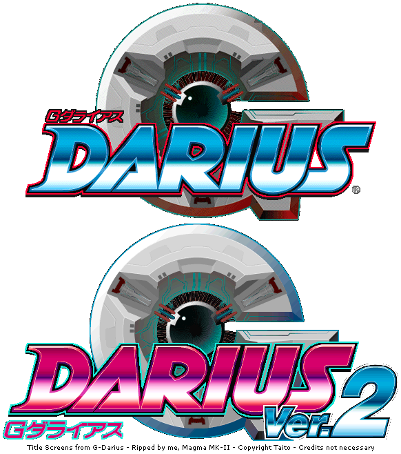 G-Darius - Title Screens