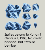 Gradius II / Vulcan Venture - Crystals
