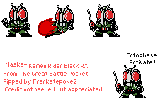 The Great Battle Pocket (JPN) - Kamen Rider Black RX