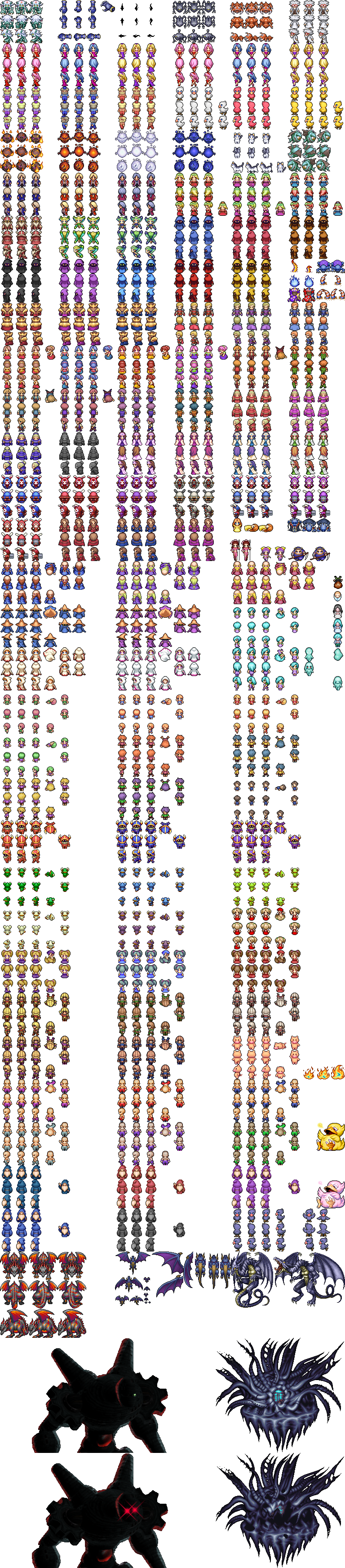 Final Fantasy 4: The Complete Collection - NPCs