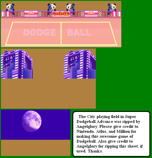 Super Dodgeball Advance - City