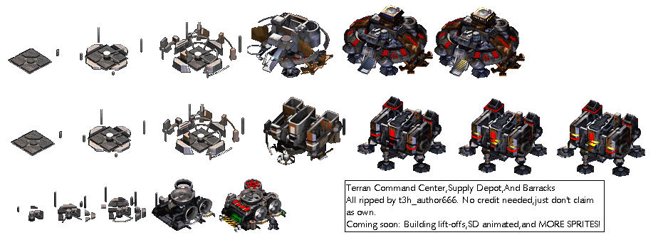 StarCraft - Buildings (Terran)